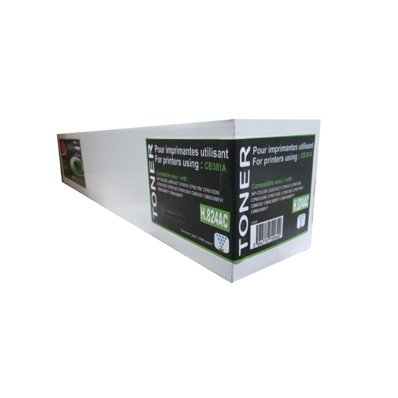 UPrint kompatibilní toner s HP CB381A, H.824AC, cyan, 21000str.
