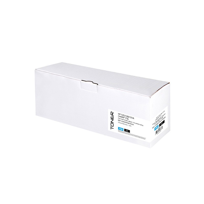 Kompatibilní toner s CB541A/CE321A, H.125/128/131AC, cyan, 1400str.