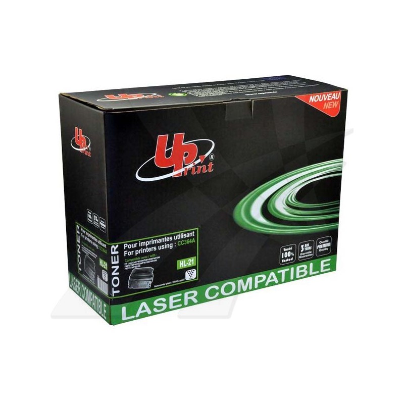 UPrint kompatibilní toner s HP CC364A, HL-21, black, 10000str., s čipem