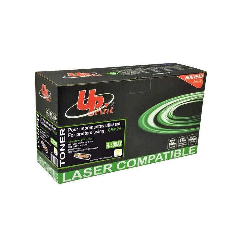 UPrint kompatibilní toner s HP CE412A, H.305AY, yellow, 2600str., HP 305A