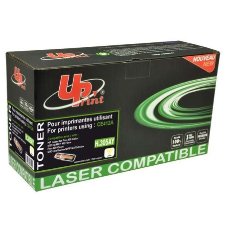 UPrint kompatibilní toner s HP CE412A, H.305AY, yellow, 2600str., HP 305A