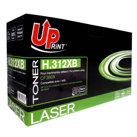 UPrint kompatibilní toner s HP CF380X, H.312XB, black, 4400str.