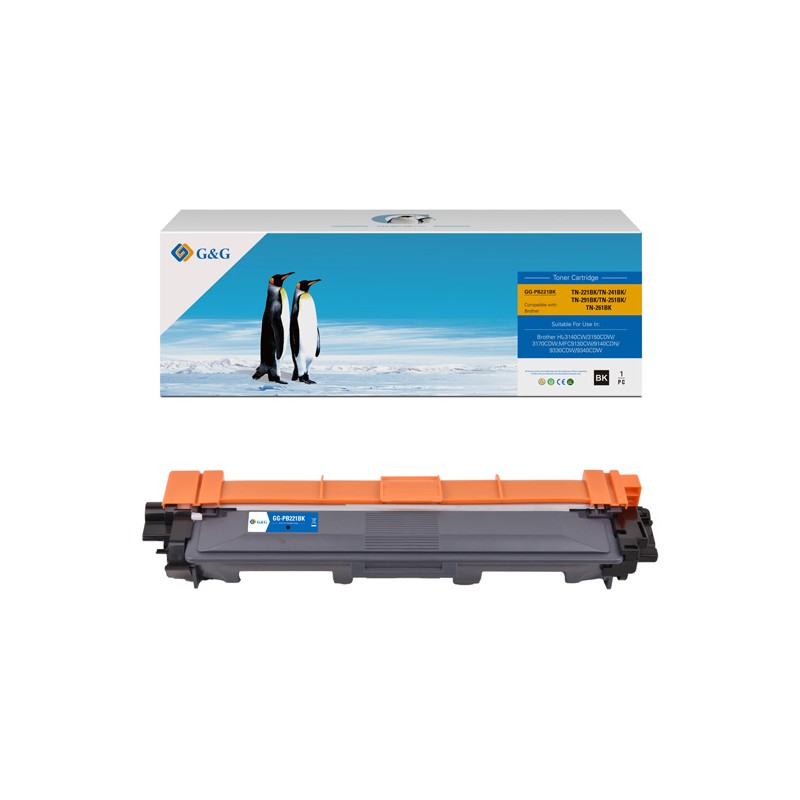 G&G kompatibilní toner s Brother TN241K, NT-PB221BK, black, 2500str.