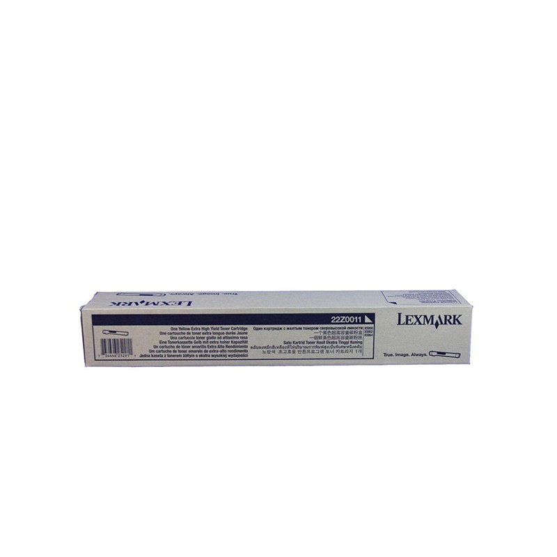 Lexmark originální toner 22Z0011, yellow, 22000str., return