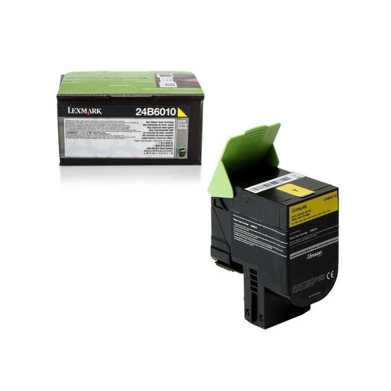 Lexmark originální toner 24B6010, 24B6010, yellow, 3000str., high capacity