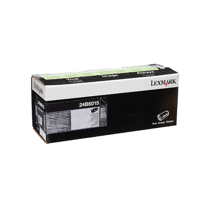 Lexmark originální toner 24B6015, black, 35000str., return
