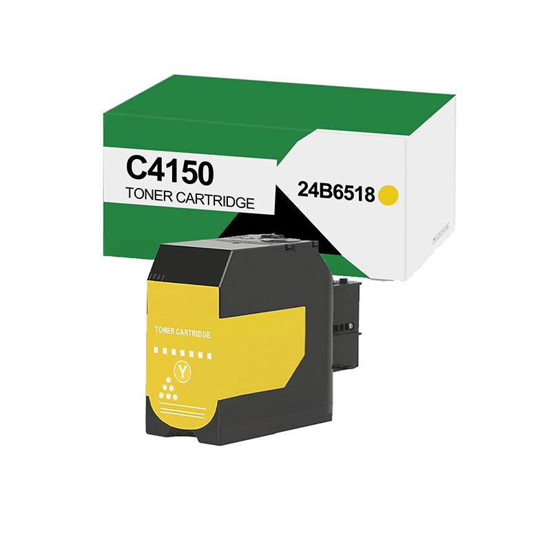 Lexmark originální toner 24B6518, yellow, 10000str., high capacity, return