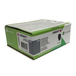 Lexmark originální toner 24B6517, magenta, 10000str., high capacity, return
