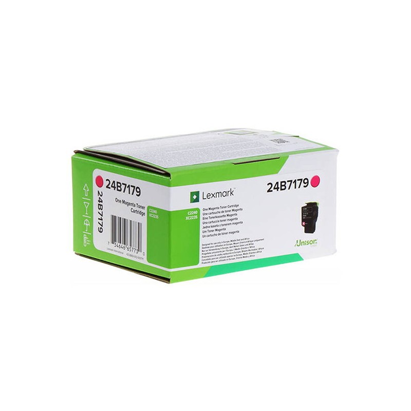Lexmark originální toner 24B7179, magenta, 6000str.