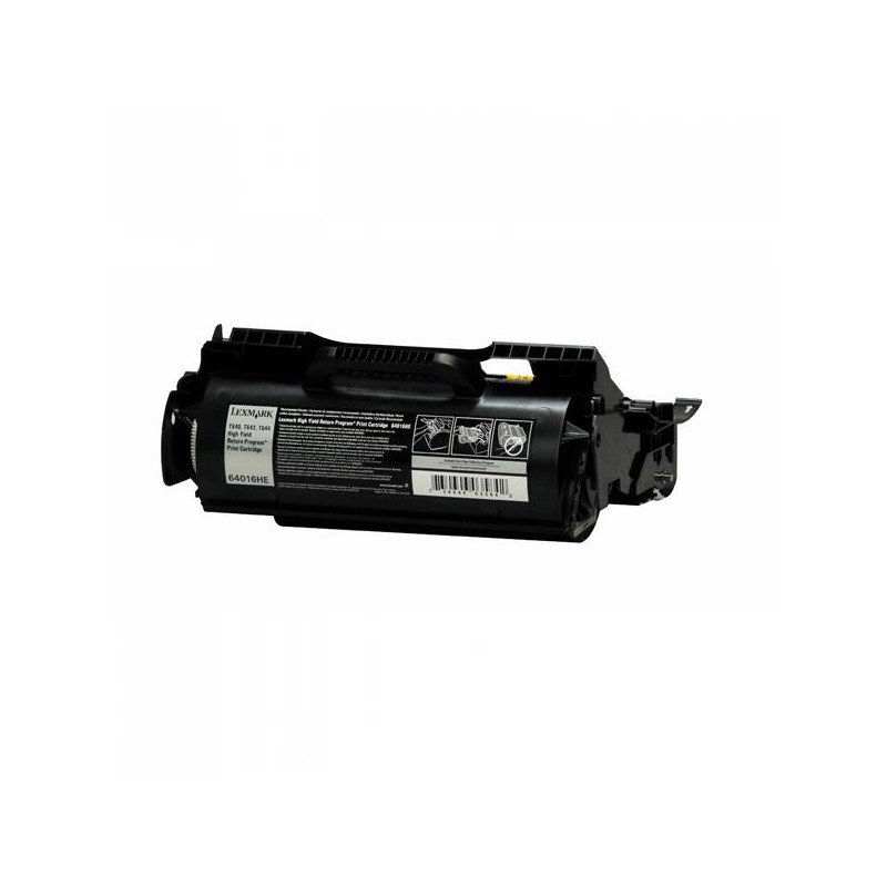 Lexmark originální toner 64016HE, black, 21000str., return