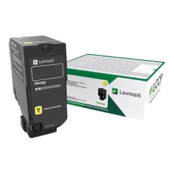 Lexmark originální toner 73B20Y0, yellow, 15000str., return