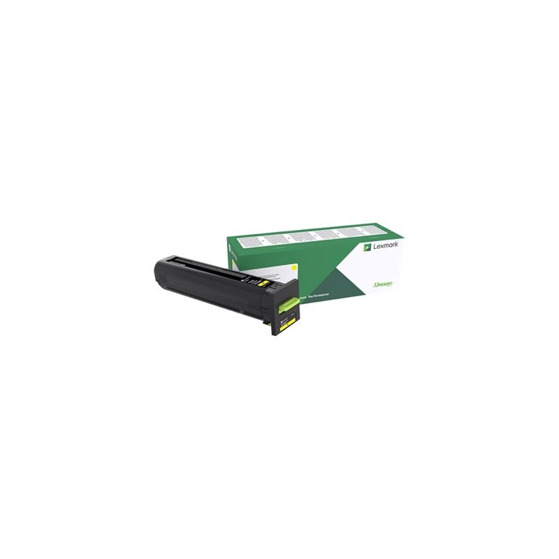 Lexmark originální toner 82K2XY0, yellow, 22000str.