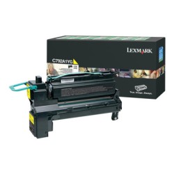 Lexmark originální toner C792A1YG, yellow, 6000str.