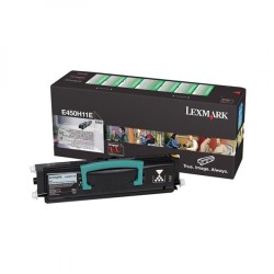 Lexmark originální toner E450H11E, black, 11000str., return