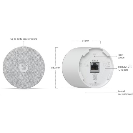 Ubiquiti UACC-Chime-PoE - UniFi Protect PoE Smart Chime