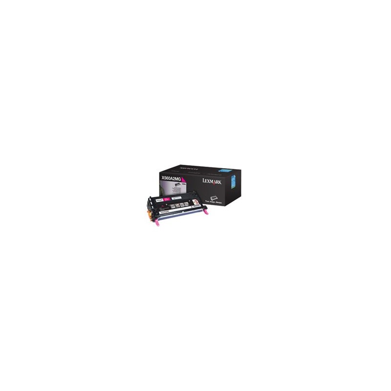Lexmark originální toner X560A2MG, magenta, 4000str.