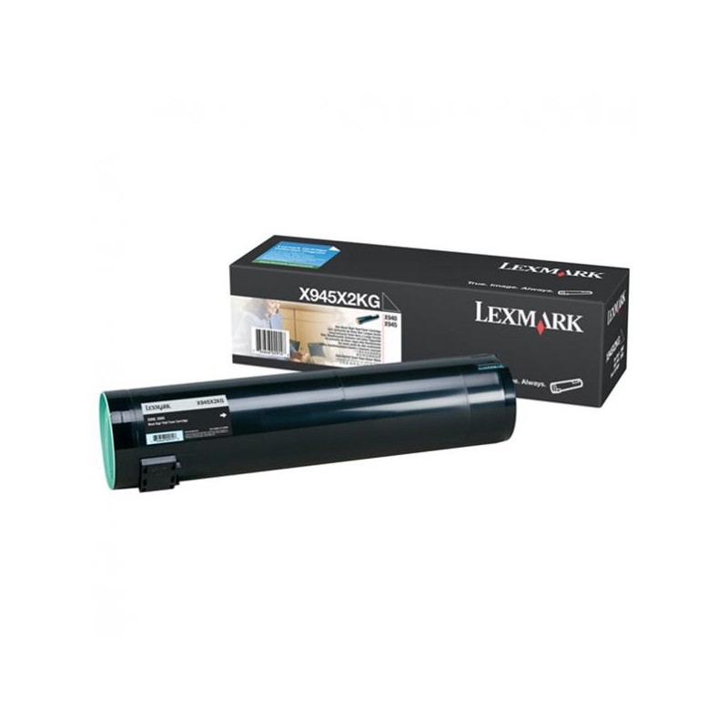 Lexmark originální toner X945X2K, black, 36000str.