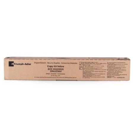 Triumph Adler originální toner CK-6520Y, 652511116, yellow, 6000str.