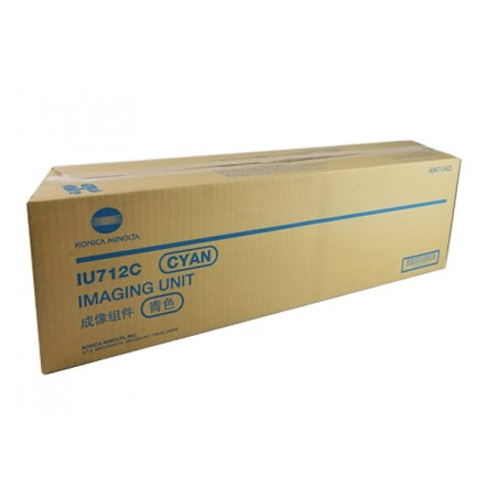 Konica Minolta originální válec A9K70KD, IU-712C, cyan, 200000str.
