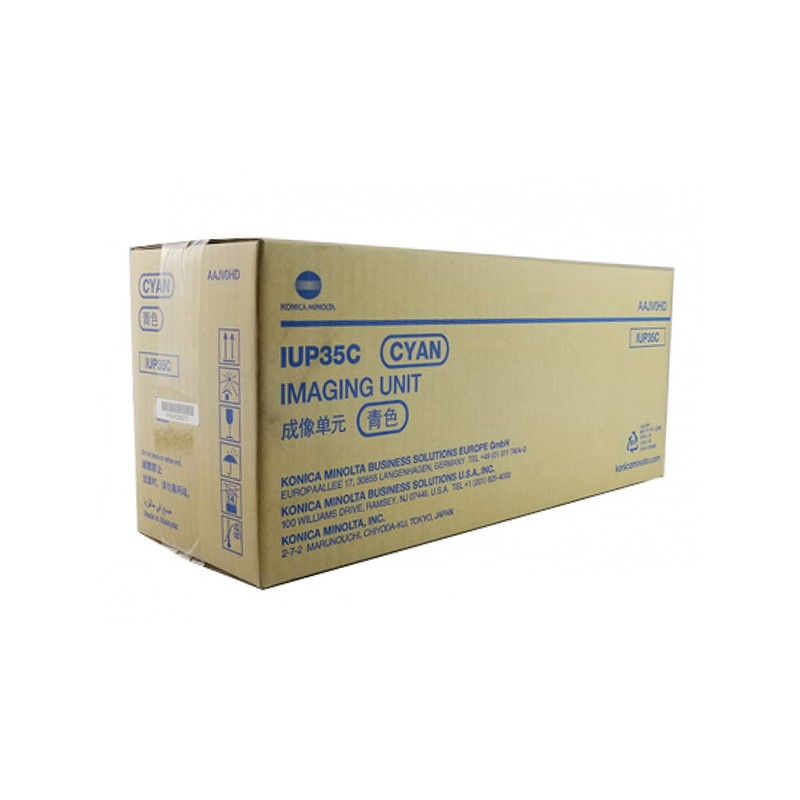 Konica Minolta originální válec AAJV0HD, IUP35C, cyan, 100000str.