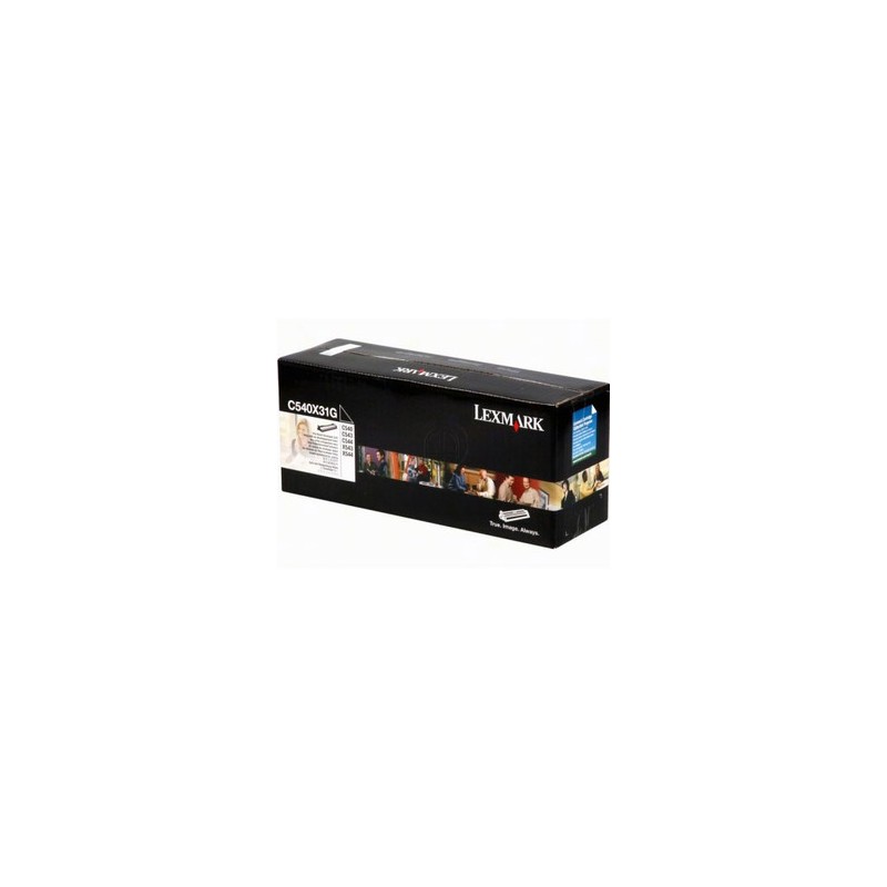 Lexmark originální developer 0C540X31G, black, 30000str.