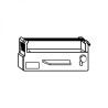 Kompatibilní páska do pokladny, ERC 27, černá, pro Epson CTM 290, CTM 390, M 290