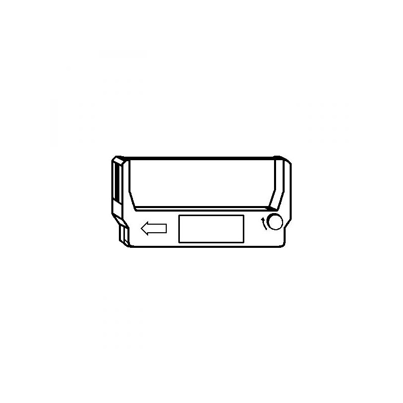 Kompatibilní páska do pokladny, ERC 23, fialová, pro Epson M 250, RP 265, TM 270