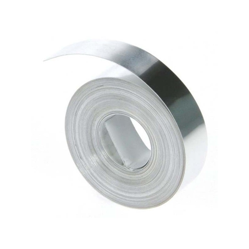 Dymo originální páska do tiskárny štítků, Dymo, 31000, S0720160, 4.8m, 12mm, hliníková bez lepidla pro M1011