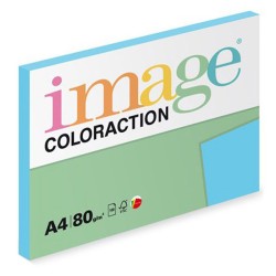 Xerografický papír Coloraction, Lisbon, A4, 80 g/m2, sytě modrý, 100 listů, vhodný pro inkoustový tisk