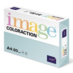 Xerografický papír Coloraction, Lagoon, A4, 80 g/m2, světle modrý, 500 listů, vhodný pro inkoustový tisk