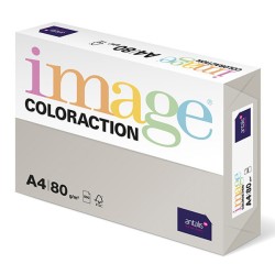 Xerografický papír Coloraction, Iceland, A4, 80 g/m2, šedý, 500 listů, vhodný pro inkoustový tisk