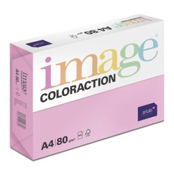 Xerografický papír Coloraction, Malibu, A4, 80 g/m2, reflexní růžový, 500 listů, vhodný pro inkoustový tisk