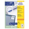 Avery Zweckform etikety 70mm x 16.9mm, A4, bílé, 51 etiket, baleno po 100 ks, 3420, pro laserové a inkoustové tiskárny, kopírky