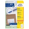 Avery Zweckform etikety 97 x 67.7 mm, A4, bílé, 8 etiket, QuickPEEL, baleno po 30 ks, 4782, pro laserové a inkoustové tiskárny