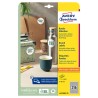 Avery Zweckform etikety 10mm, A4, bílé, 315 etiket, snímatelné, baleno po 25 ks, L6019REV-25, pro laserové a inkoustové