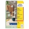 Avery Zweckform etikety 60mm, A4, bílé, 12 etiket, snímatelné, baleno po 25 ks, L7104REV-25, pro laserové a inkoustové