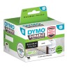 Dymo polypropylenové štítky 64mm x 19mm, bílé, pro čárové kódy, 2x450 ks, 2112284