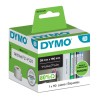 Dymo papírové štítky 190mm x 38mm, bílé, na úzké pořadače, 110 ks, 99018, S0722470