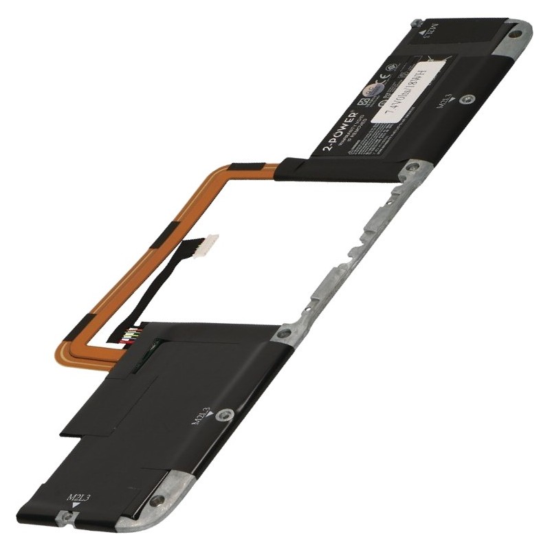 2-POWER Baterie 7,4V 2315mAh pro HP Spectre 13 x2 Pro, HP Spectre 13T-h2xx, HP Spectre 13-h2xx