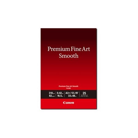 Canon Premium Fine Art Smooth, FA-SM2, foto papír, matný, 1711C014, bílý, A3+, 310 g/m2, 25 ks, inkoustový