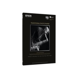 Epson Traditional Photo Paper, C13S045050, foto papír, saténový, bílý, A4, 330 g/m2, 25 ks, inkoustový