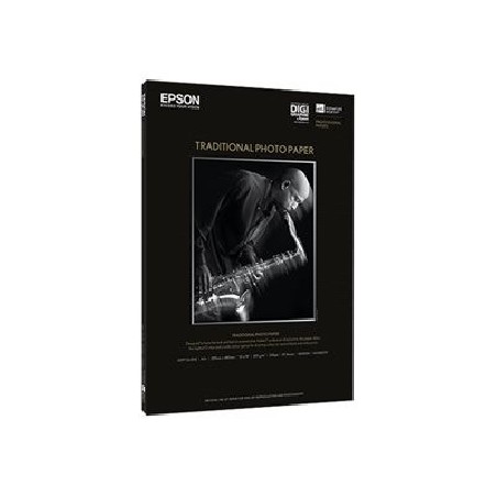 Epson Traditional Photo Paper - A4 (210 x 297 mm) - 330 g/m? - 25 listy fotografický papír - pro SureColor P5000, P800