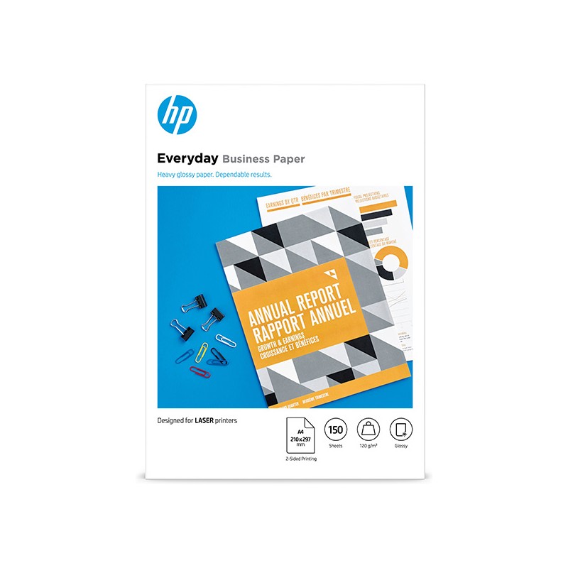 HP e-day FSC, 7MV82A, lesklý, bílý, A4, 120 g/m2, 150 ks, nespecifikováno, DOPRODEJ
