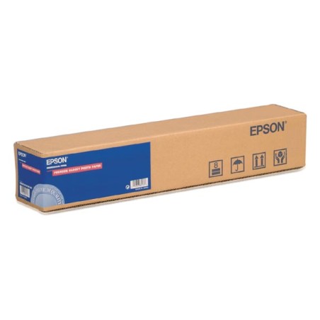 Epson 610/30.5/Premium Glossy Photo Paper Roll, lesklý, 24", C13S041390, 166 g/m2, papír, 610mmx30.5m, bílý, pro inkoustové