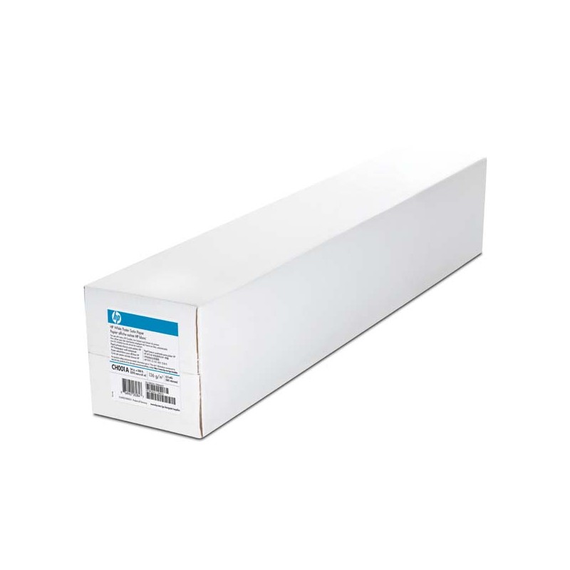 HP 1067/61/Banner paper White Satin, saténový, 42", CH001A, 136 g/m2, papír, 1067mmx61m, bílý, pro inkoustové tiskárny, role