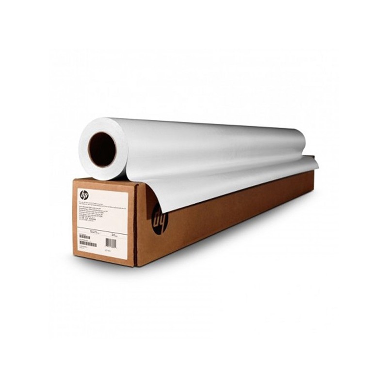HP 1372/45.7/Recycled Satin Canvas, 54", 3D8C2A, 310 g/m2, plátno, 1372mmx45.7m, bílé, pro inkoustové tiskárny, role