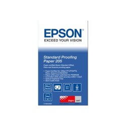 Epson 1118/50/Standard Proofing Paper Roll, 44", C13S045009, 205 g/m2, papír, 1118mmx50m, bílý, pro inkoustové tiskárny, role