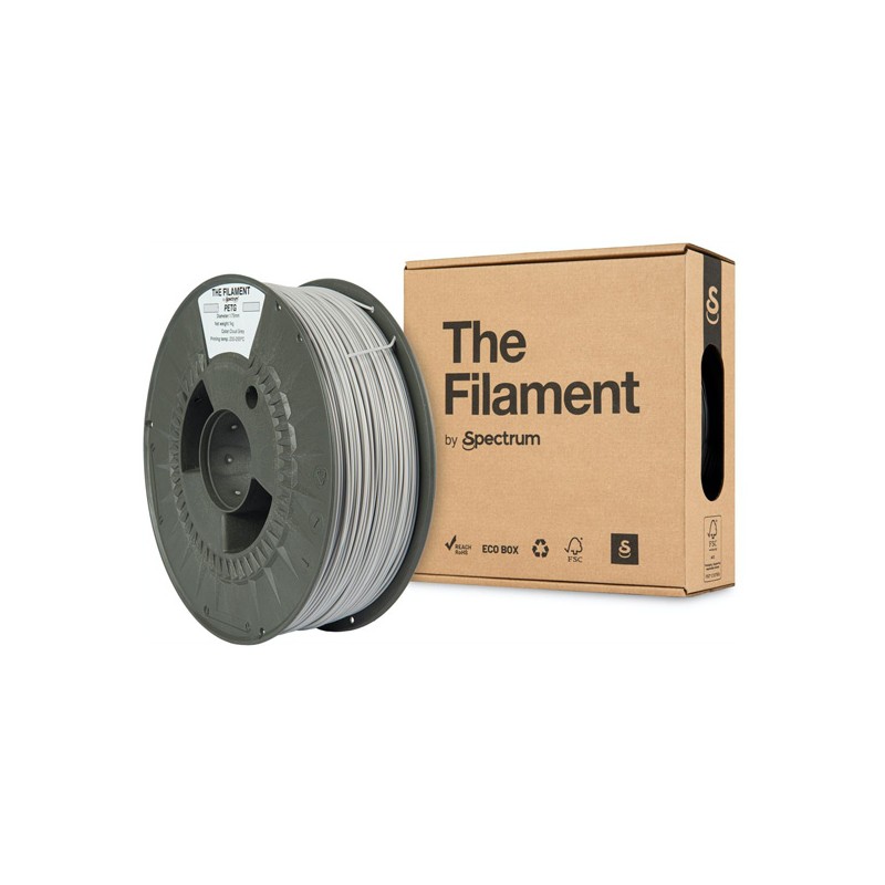 Spectrum The Filament Filament PETG 1000g, cloud grey