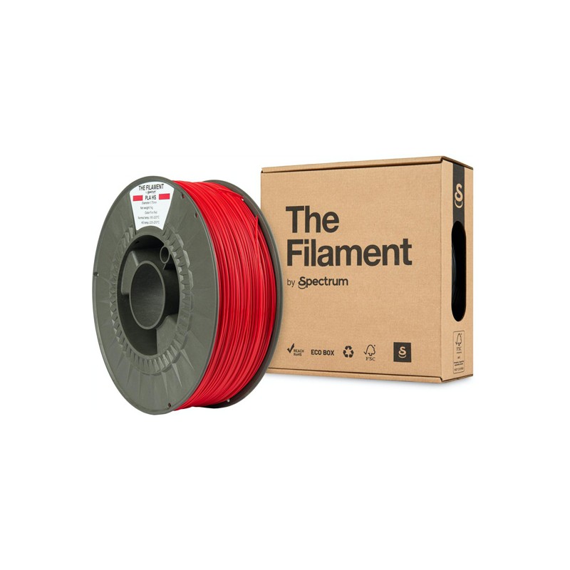 Spectrum The Filament Filament PLA HS 1000g, fire red