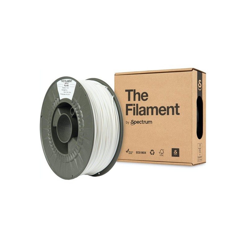 Spectrum The Filament Filament PLA HS 1000g, traffic white